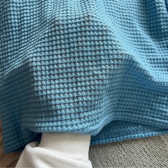 PrettyLittleThing Blue Coverup Dress - Picture 6 of 8